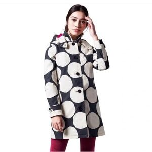 Sold Feller Seattle Queen Anne Trench Coat Big Polka Dots